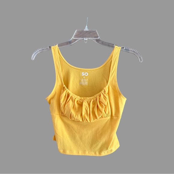 SO Tops - Yellow Tank Top